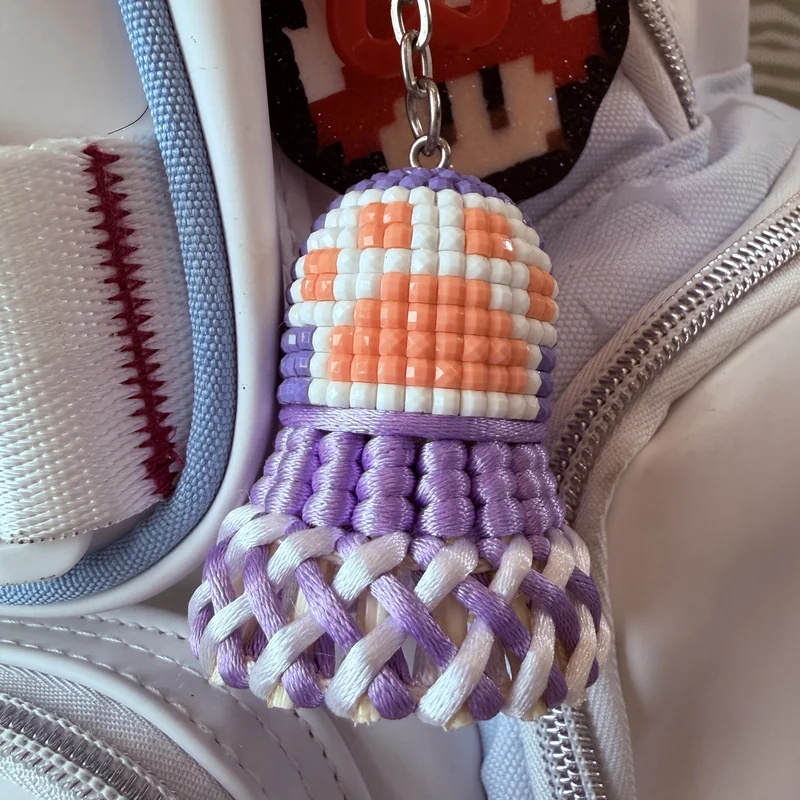 Cat Paw Shuttlecock Charm